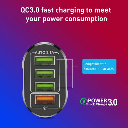 Lovebay 4 Ports USB Fast Charger