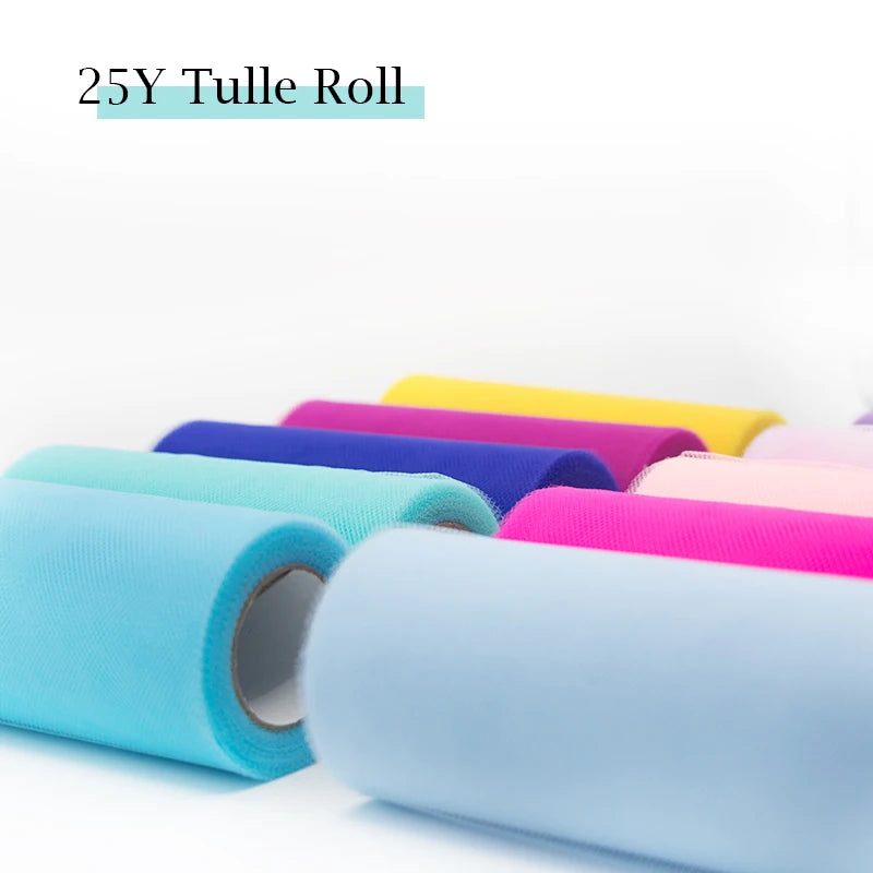 Tulle Roll Spool 25 Yards 15cm