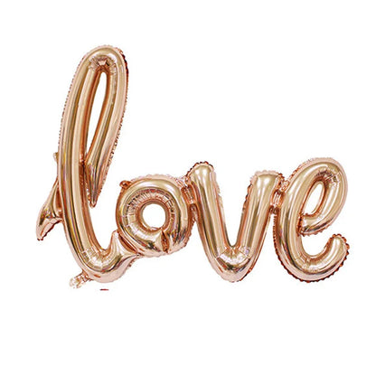 108cm LOVE Letter Foil Balloon Decoration