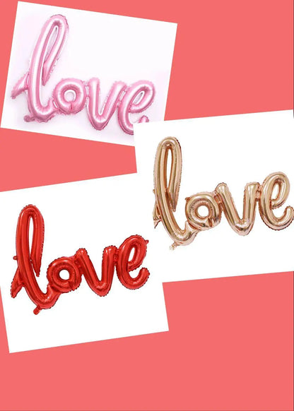 108cm LOVE Letter Foil Balloon Decoration