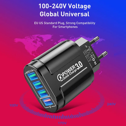 Lovebay 4 Ports USB Fast Charger