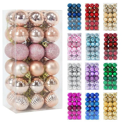 1box Christmas Balls Christmas Tree Ornaments