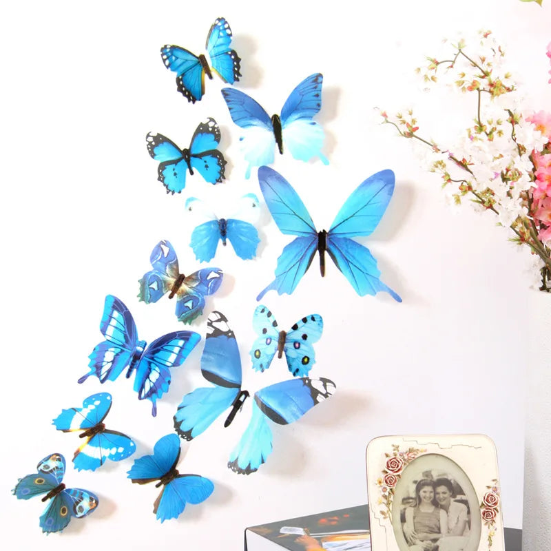 Creative Butterfly Refrigerator Sticker