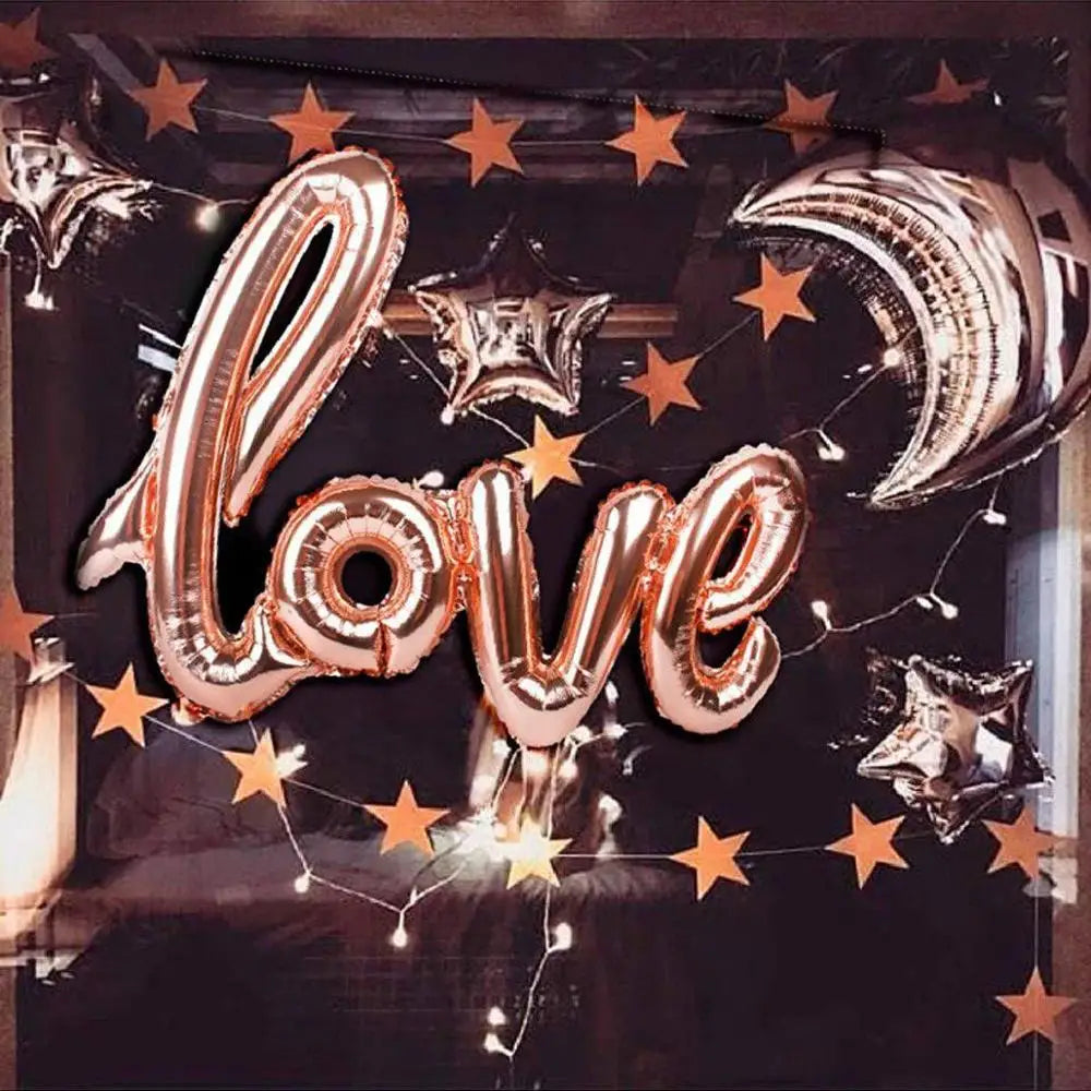 108cm LOVE Letter Foil Balloon Decoration