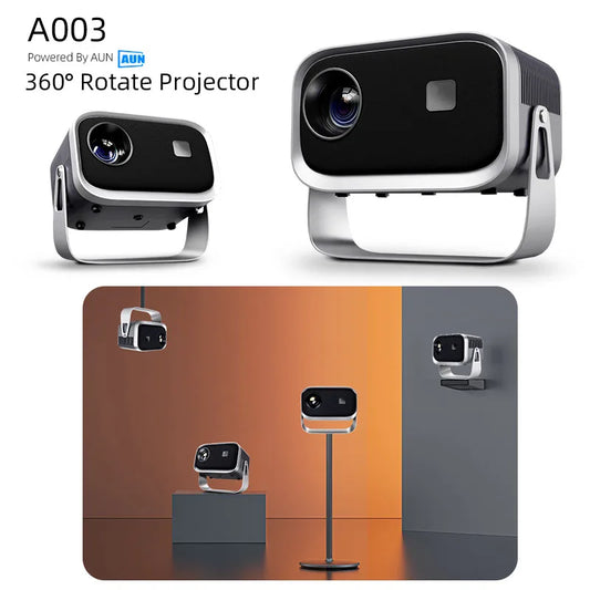 AUN A003 MINI Projector 3D Theater