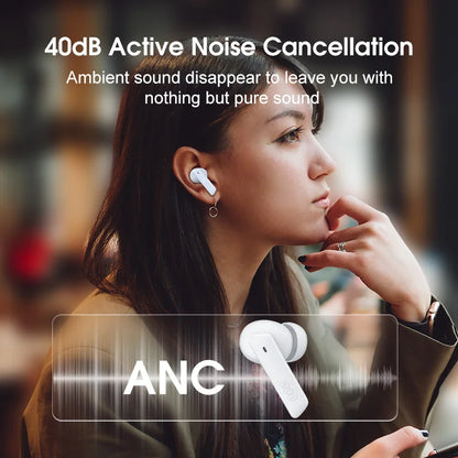 QCY HT05 ANC Wireless Earphone 40dB