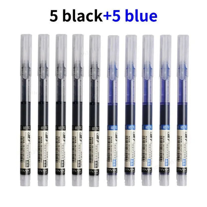 10Pcs/set High Quality Needle Type Gel Pens