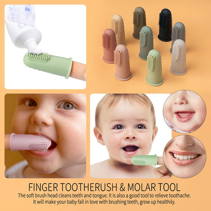 Baby Soft Silicone Training Toothbrush