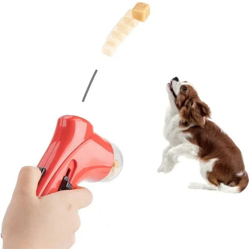 Dog Snack Catapult Launcher