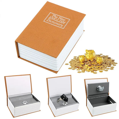 Book Money Box Safe Lock