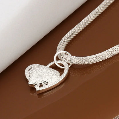 FAKE Sterling Silver Necklace Gorgeous Charm