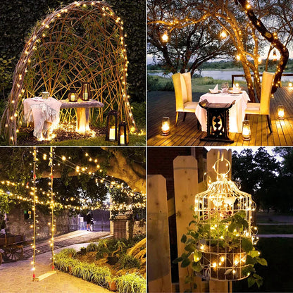 LED Solar String Fairy Lights