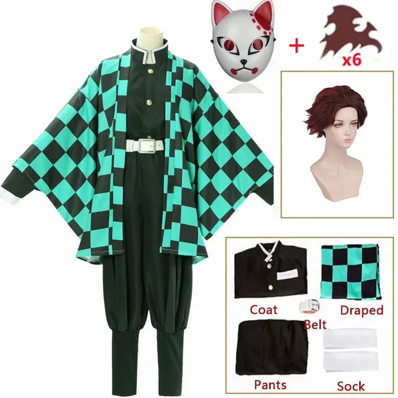 Kamado Tanjirou Cosplay Costume