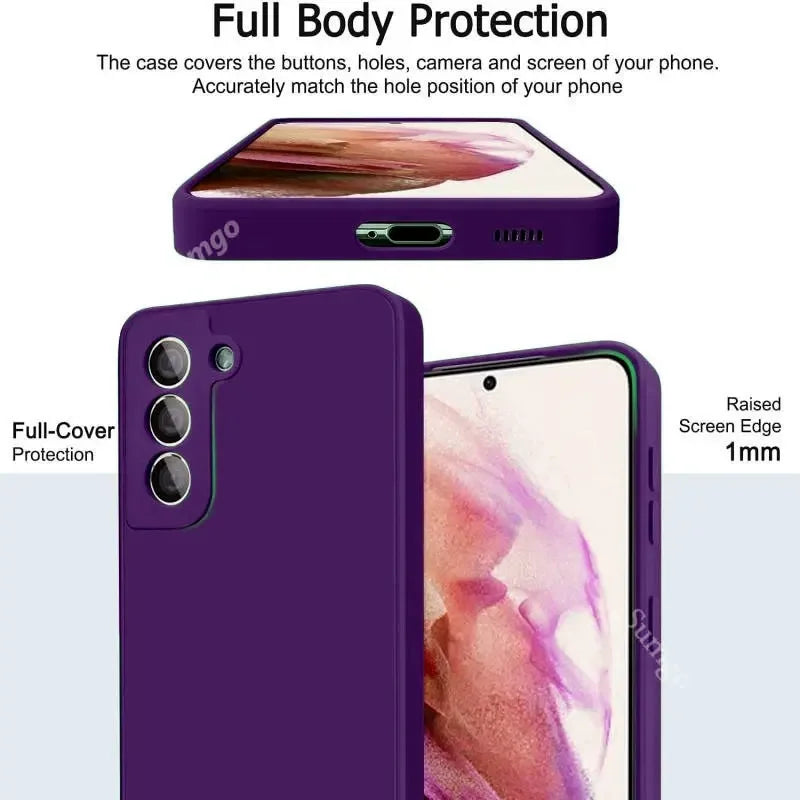 Liquid Silicone Case For Samsung Galaxy