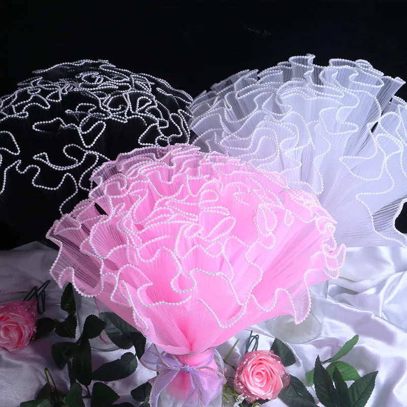 28Cm*4.5M Flower Wrapping Yarn