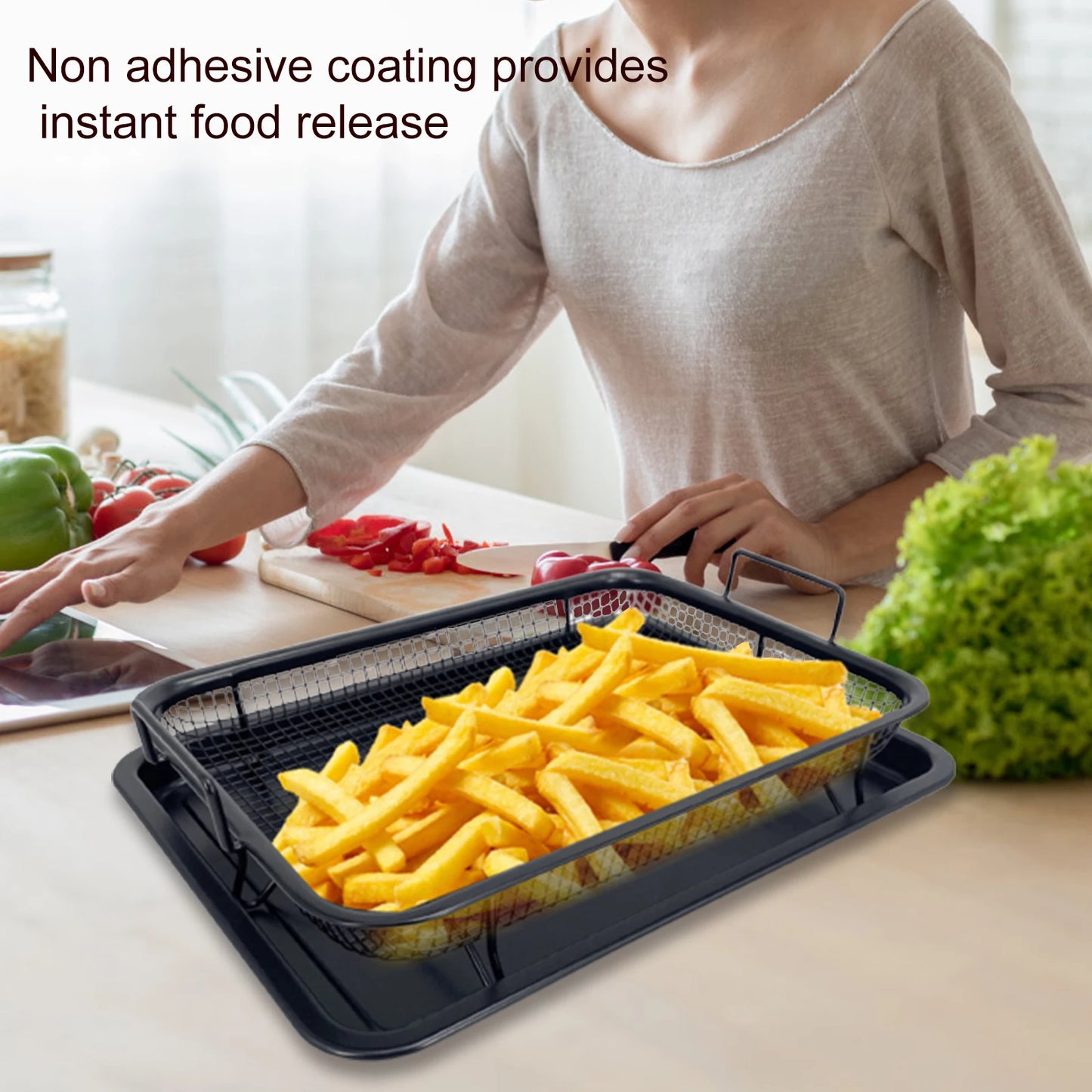 Baking Tray Oil Frying Baking Pan