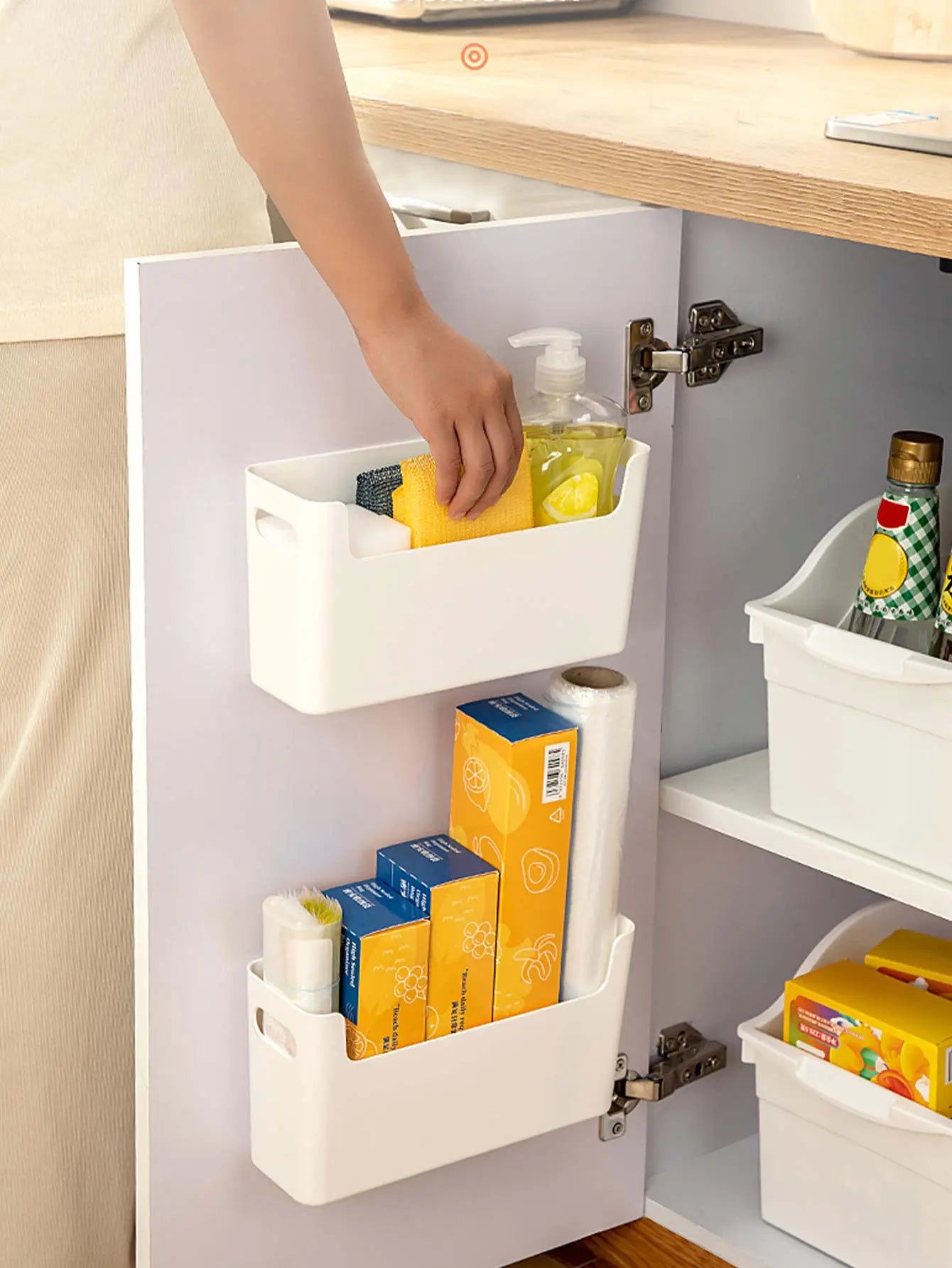 WORTHBUY Plastic Kitchen Storage