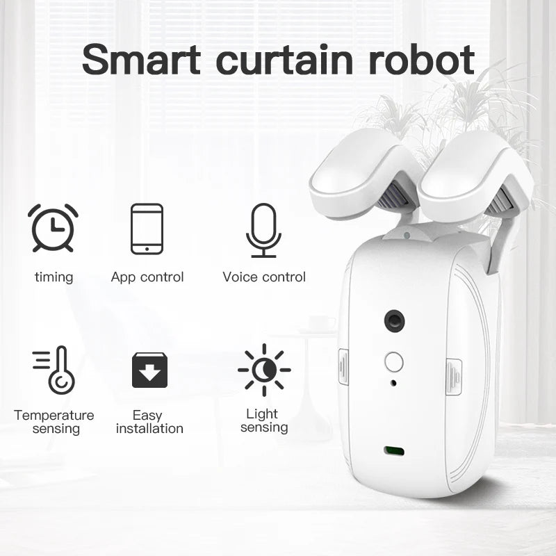 Tuya Wifi BT Smart Curtains Robot Wireless Automatic Curtain Opener