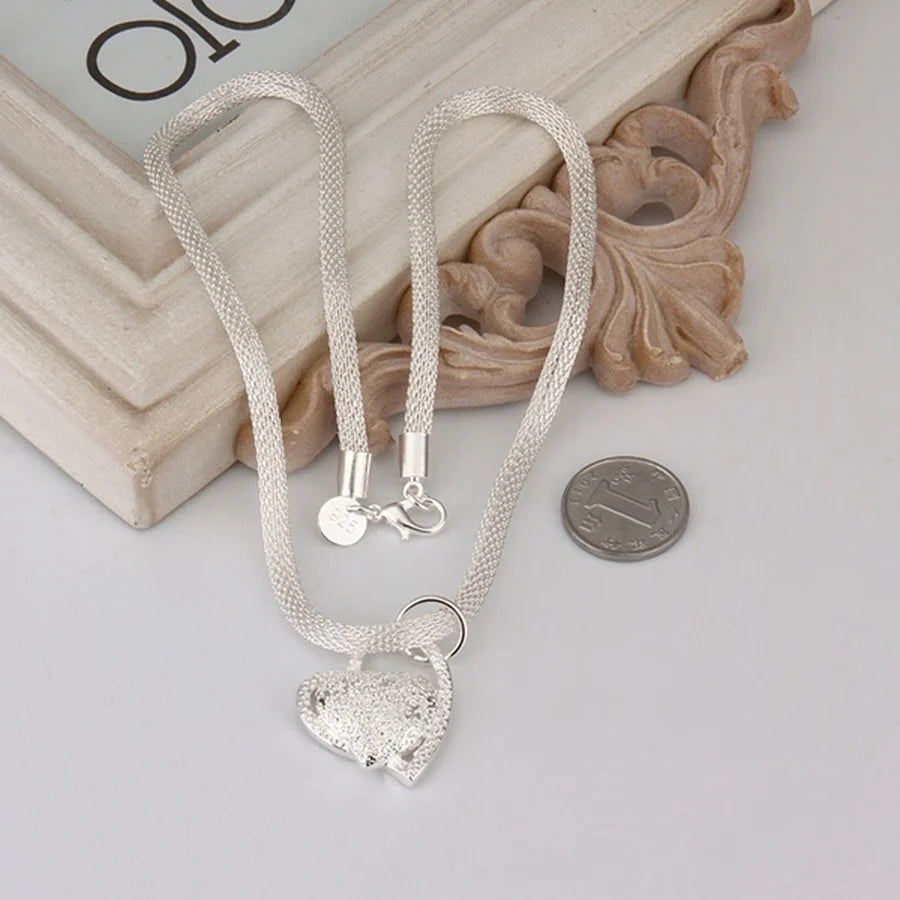 FAKE Sterling Silver Necklace Gorgeous Charm