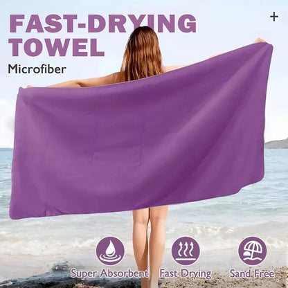 Quick-Dry Microfiber Towel 80x130 / 76x152