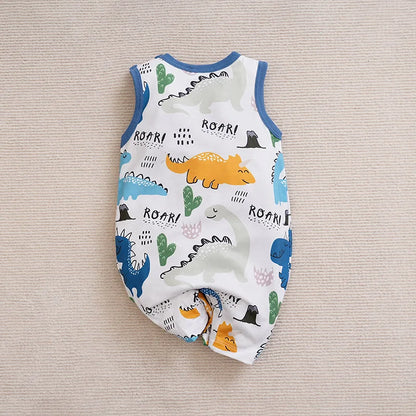 Newborn Clothing Cute Cartoon Animal Jumpsuit