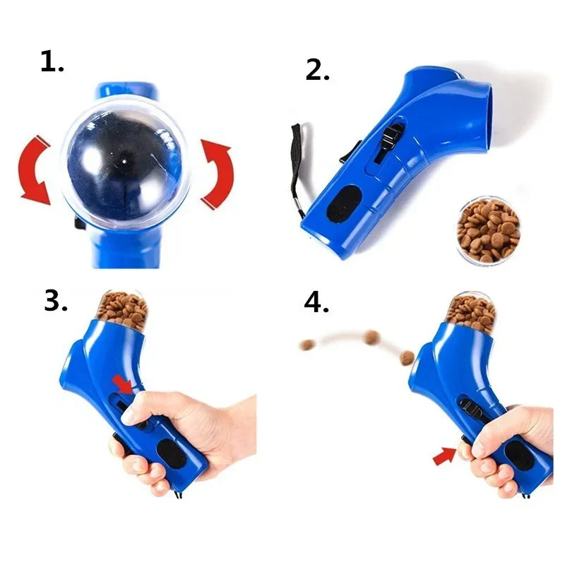 Dog Snack Catapult Launcher