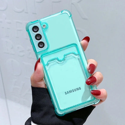 Card Holder Case For Samsung Galaxy