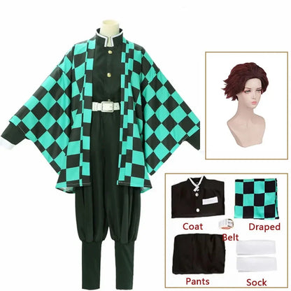 Kamado Tanjirou Cosplay Costume