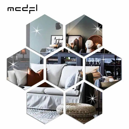 MCDFL Decorative Wall Mirrors Stickers