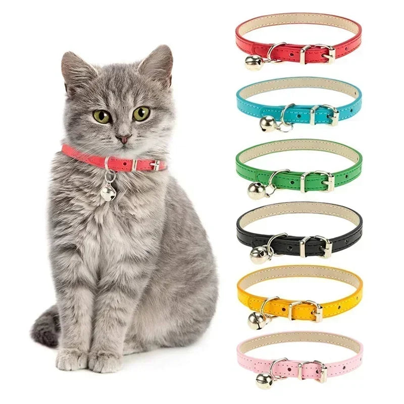 Adjustable Cat Collar Soft Genuine