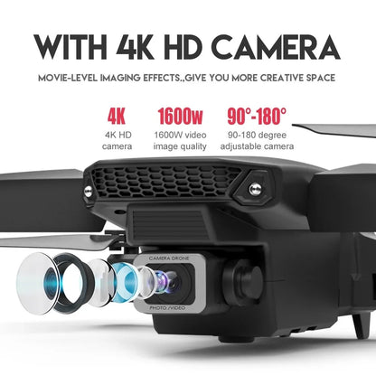 New E88Pro RC Drone 4K Professinal With 1080P