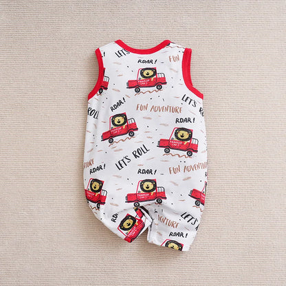 Newborn Clothing Cute Cartoon Animal Jumpsuit