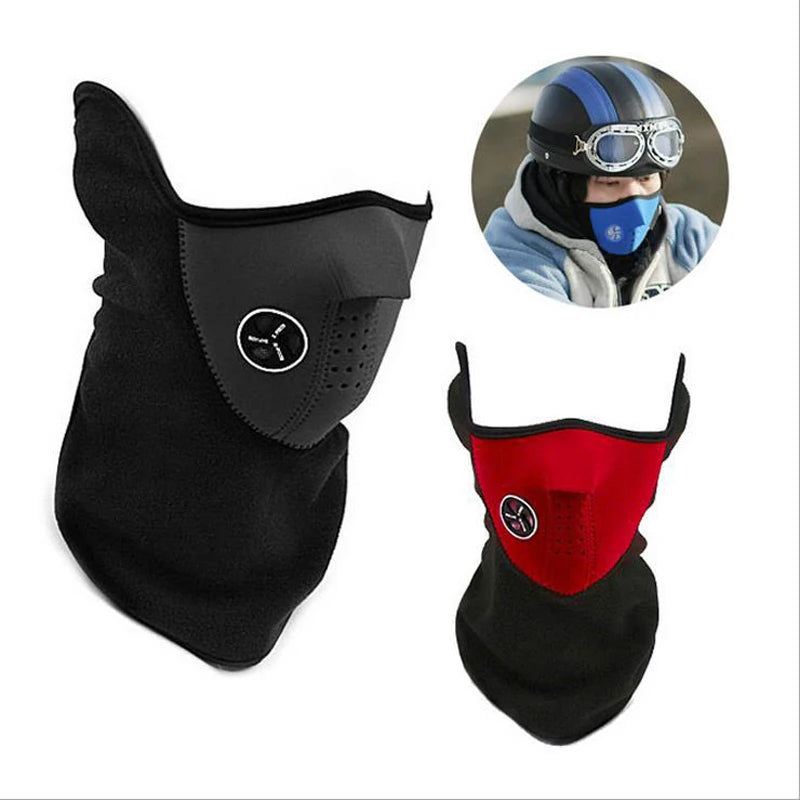 Winter Motorcycle Fleece Thermal Face Mask