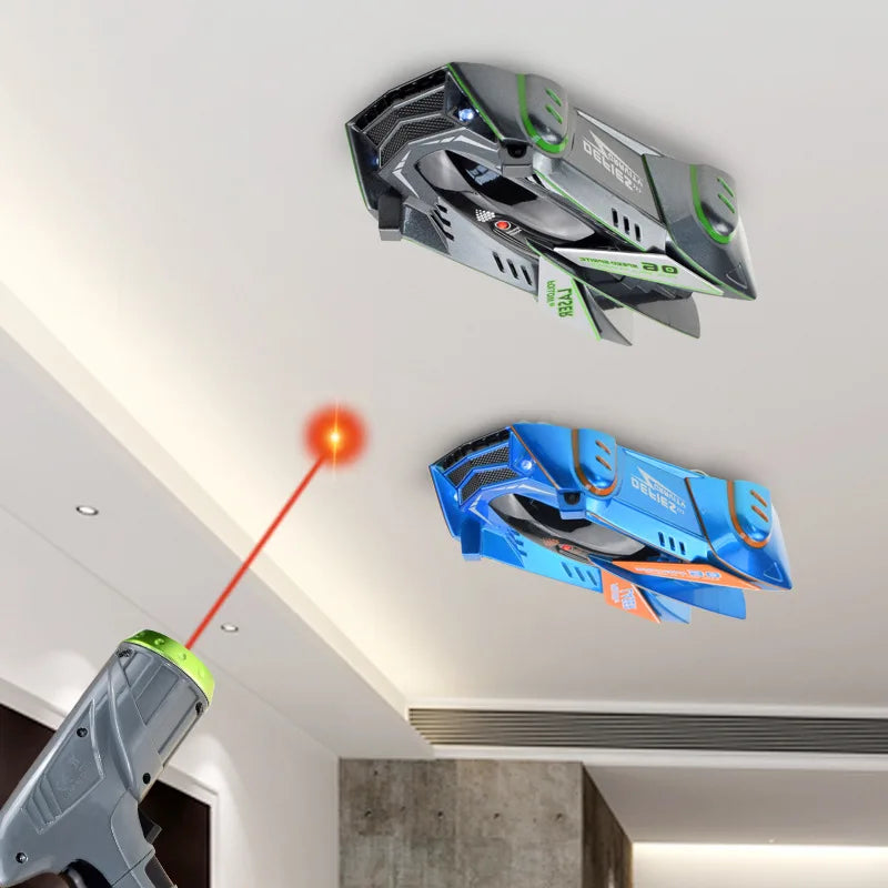 Rc Car Infrared Laser Stunt Tracking Wall Ceiling Climbing