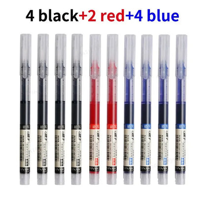 10Pcs/set High Quality Needle Type Gel Pens