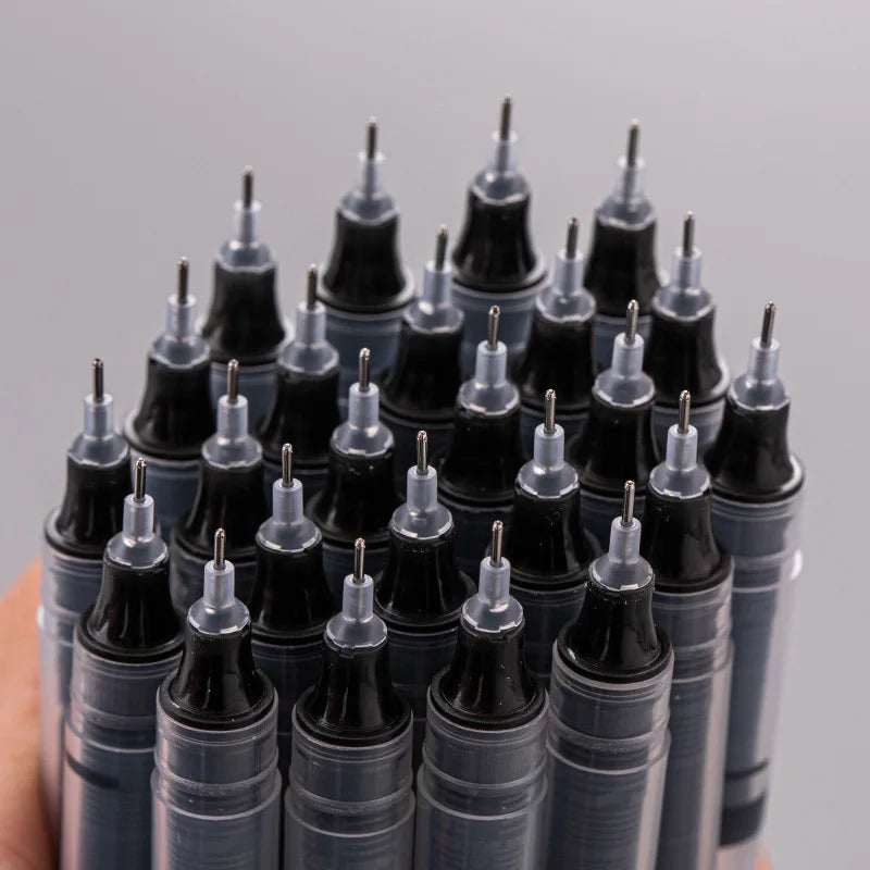 10Pcs/set High Quality Needle Type Gel Pens