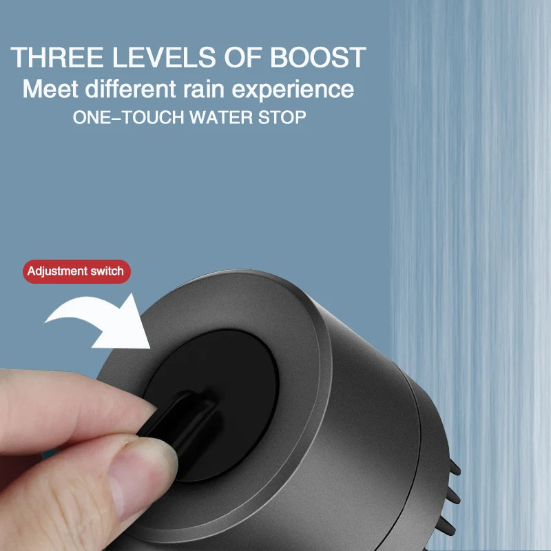 High-pressure Shower Head 3-mode