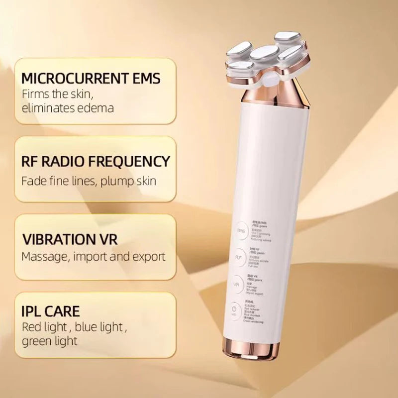 4in1 RF Facial Massager Radiofrequency EMS