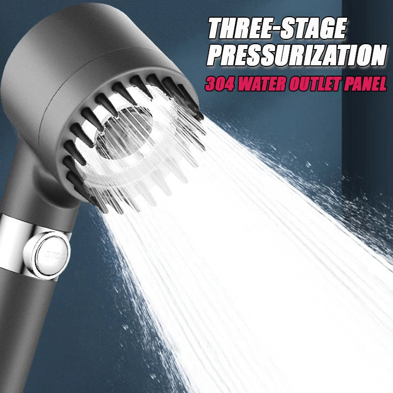 High-pressure Shower Head 3-mode