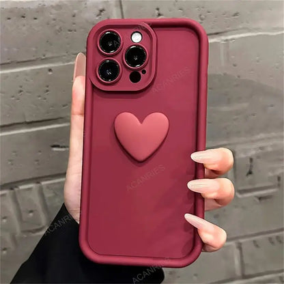 Силиконов калъф Love Heart за Samsung Galaxy 