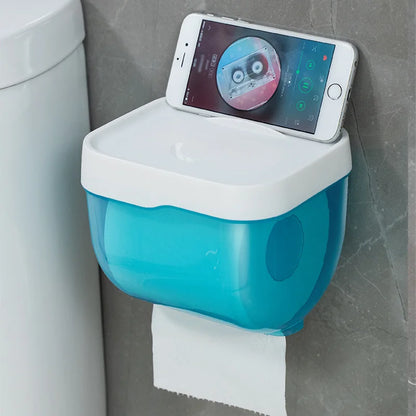 Waterproof Wall Mount Toilet Paper Holder