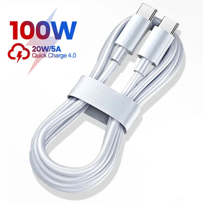 PD 100W 2M USB Type-C Cable