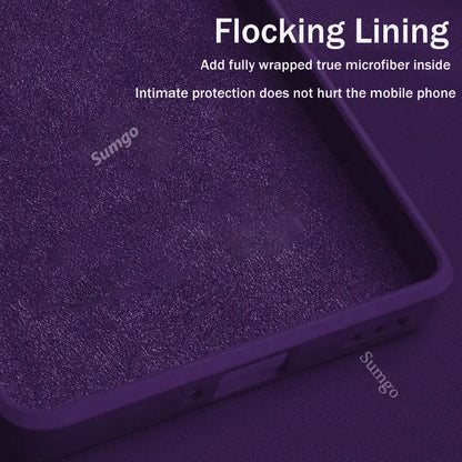 Liquid Silicone Case For Samsung Galaxy