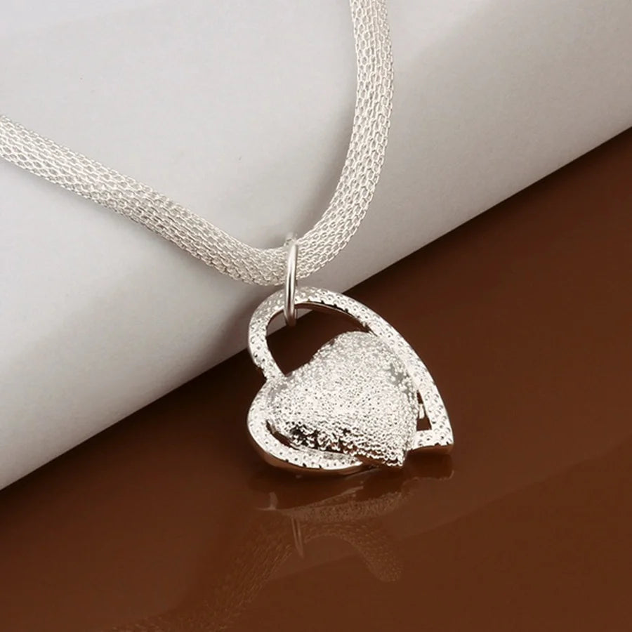 FAKE Sterling Silver Necklace Gorgeous Charm