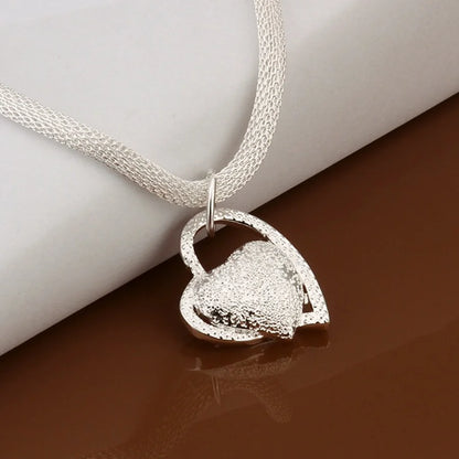 FAKE Sterling Silver Necklace Gorgeous Charm