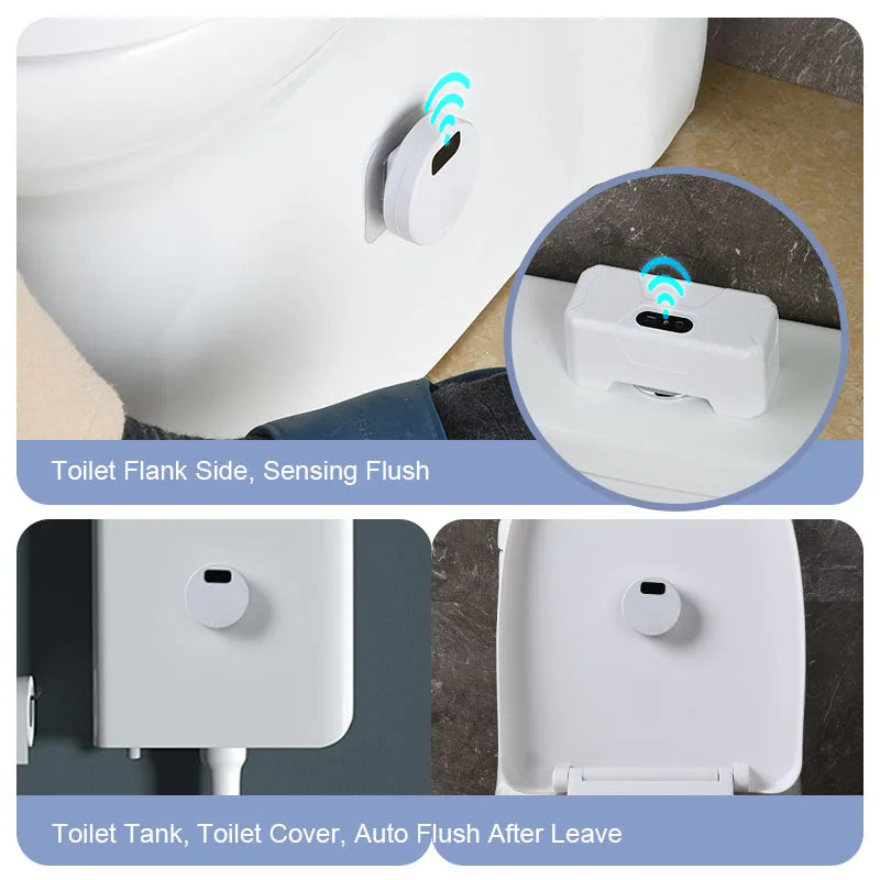 Automatic Toilet Flush Button